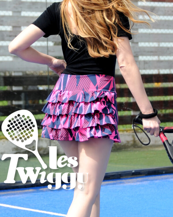 LesTwiggy FruFru Rouge Gonna Padel Tennis Fashion